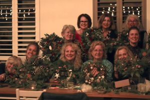 Sfeerimpressie workshop bloemschikken bij het Bloemenhuisje